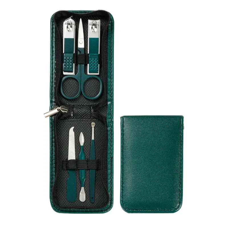 Special Nail Clippers Manicure Beauty Tools 6 Piece Portable Household Nail Scissors Set Household High End Mens And Womens