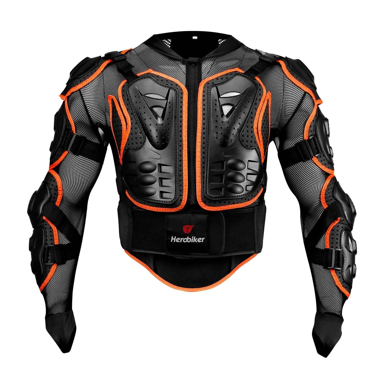 New Motorcycle Jackets Men's Full Body Armor Protection Jackets Motocross Enduro Racing Moto Protective Equipment Clothes