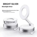K007 Strong Magnetic Car Phone Holder Foldable Design 360° Adjustable Vacuum Mount for Car/Desk/Bathroom/Universal Use
