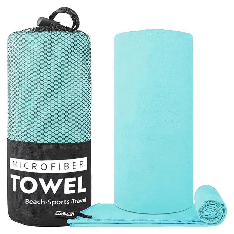 1-psc Microfiber Travel Towel, Quick Dry Towel Super Absorbent Compact Lightweight l for Beach, Gym, Pool, Bath, Yoga